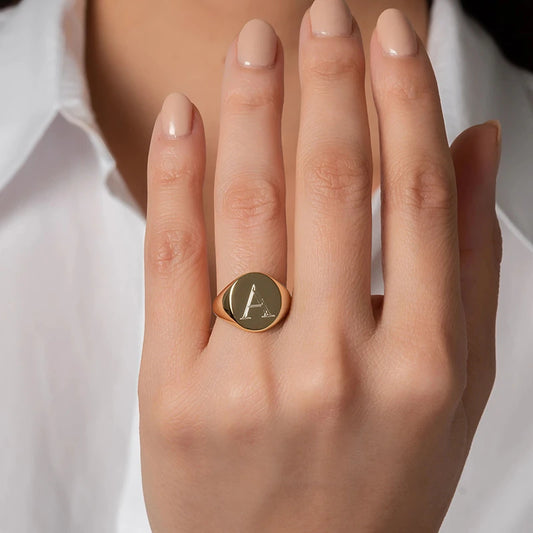 Elegant Personalized Ring